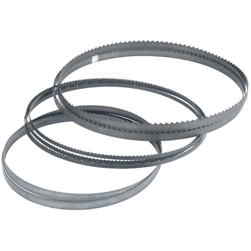 foto del prodotto lama sega seghe a nastro cobalt m42 taglio metallo pvc alluminio dentatura 6 10 dimensioni lama 2465x27x0,90