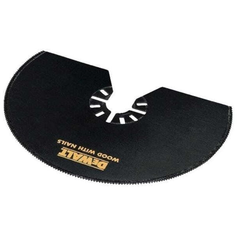 foto del prodotto lama semicircolare dewalt d.100mm bim per multi-cutter - dt20708