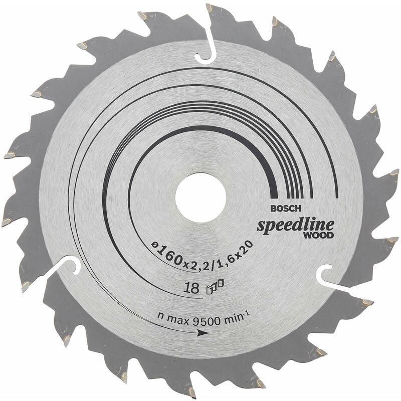 foto del prodotto lama speedline wood per sega circolare 2 608 640 787