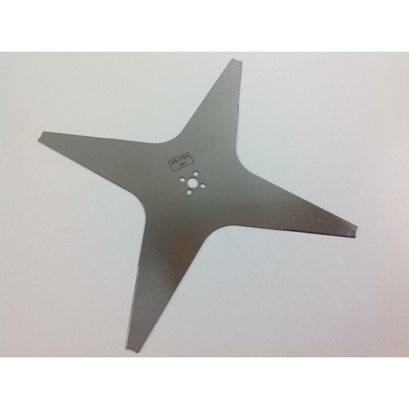 foto del prodotto lama tosaerba rasaerba tagliaerba compatibile 4 denti 26 704 outils wolf r0z25