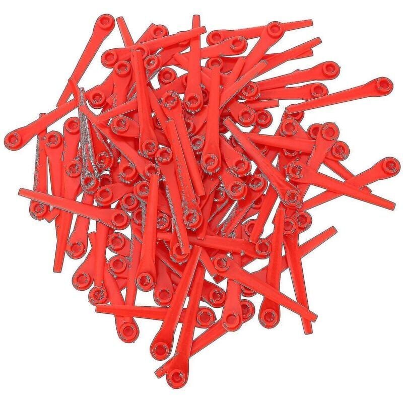 foto del prodotto lame in plastica per tondeuse gazon gardena, pacchetto da 100