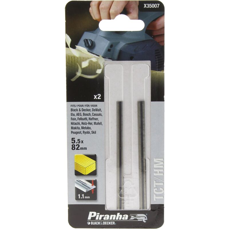foto del prodotto lame per pialla 82mm per 2 tct hm per pialla bosch