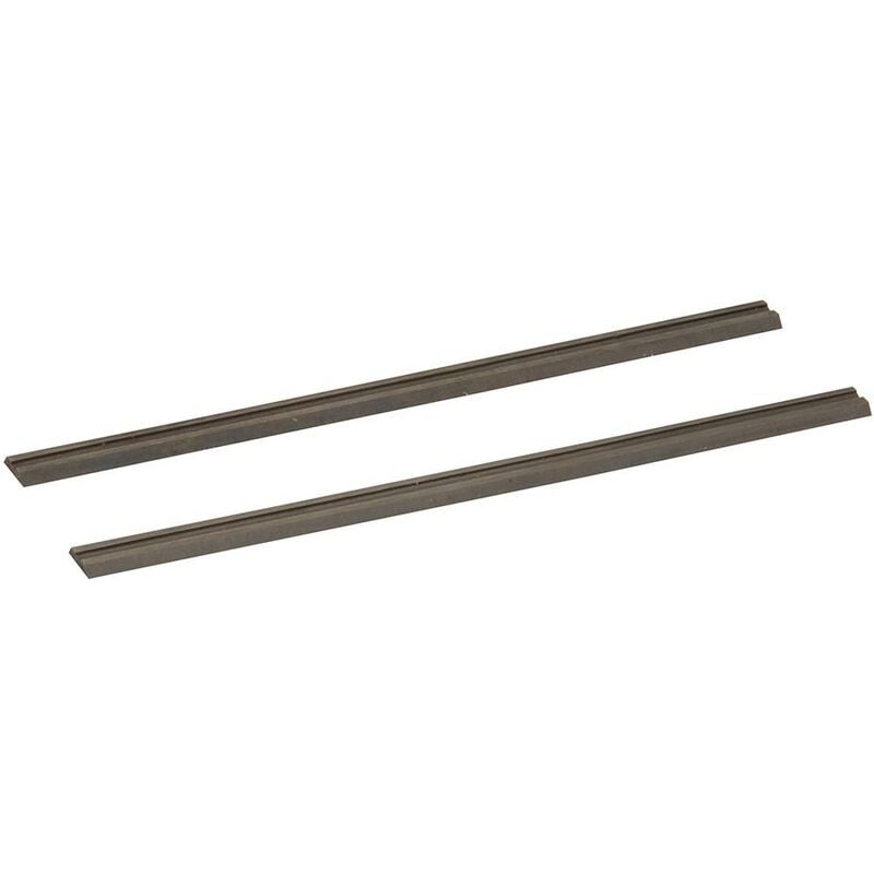 foto del prodotto lame per piallatrice in carburo di tungsteno 2 p.zi 82 x 5,5 x 1,1 mm