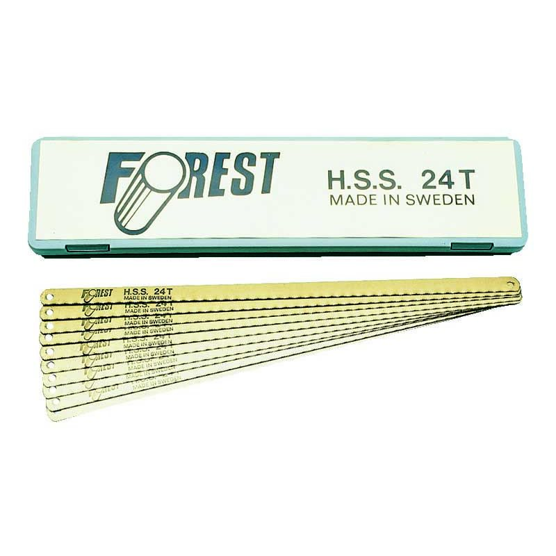 foto del prodotto lame per seghetti originali forest 12' x 32 denti hss a tempra speciale - idrhaus