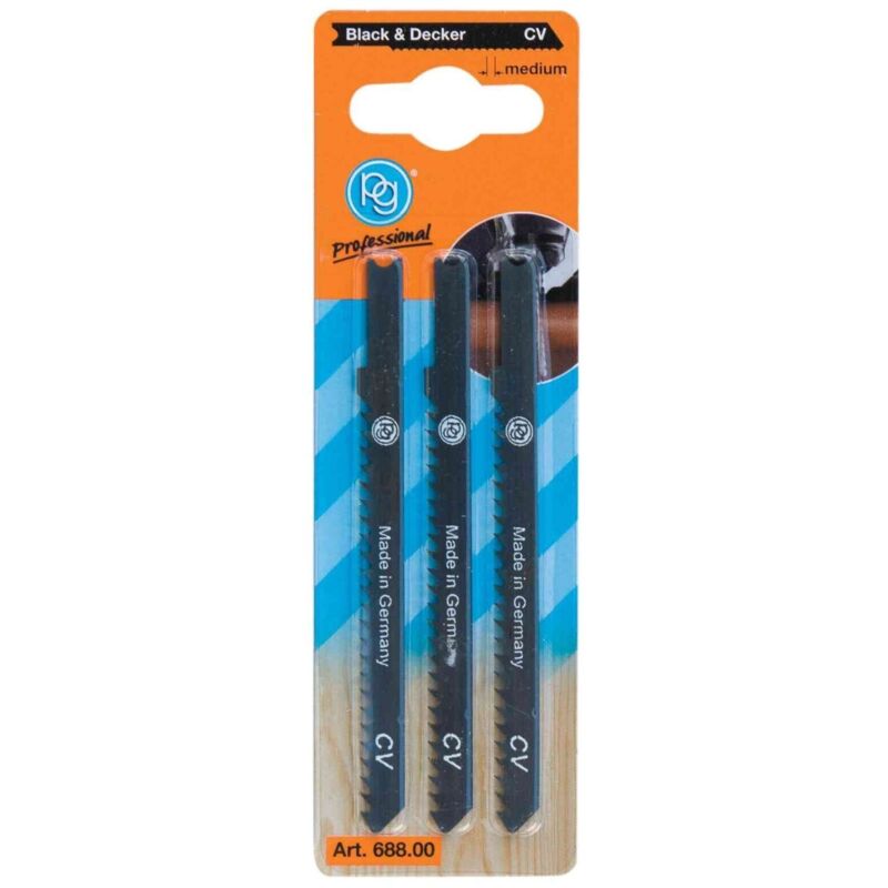 foto del prodotto lame per seghetto alternativo cv legno 68900 pg poggi x black e decker 100 mm
