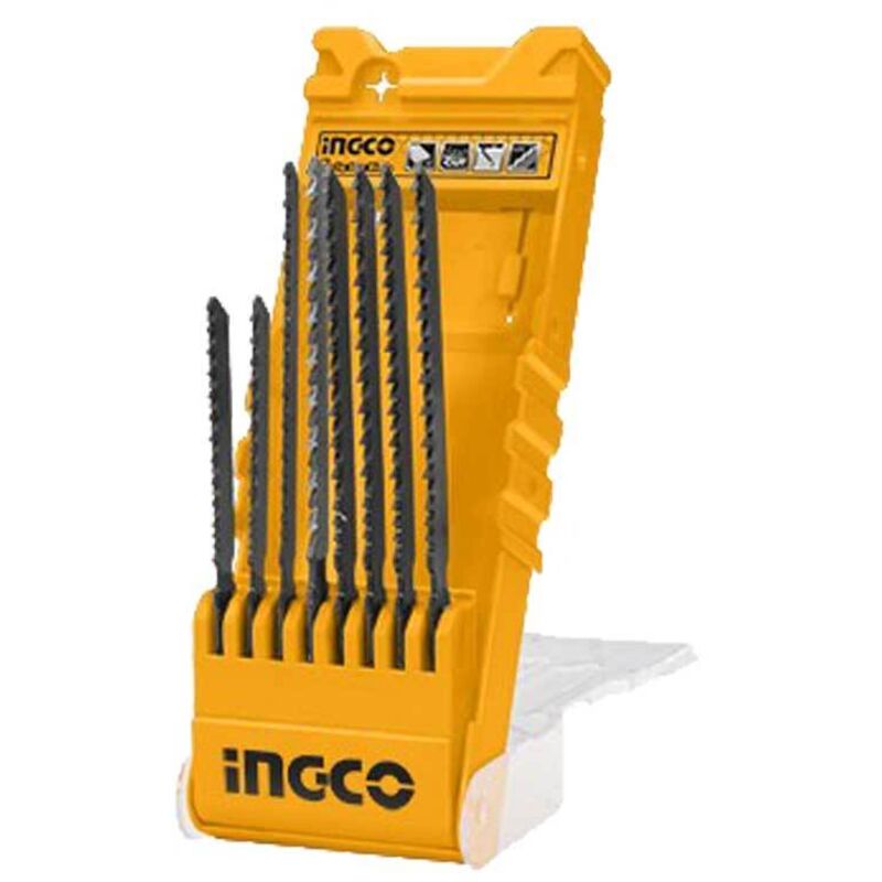 foto del prodotto lame per seghetto alternativo legno e metallo 8 pz ingco akd8088