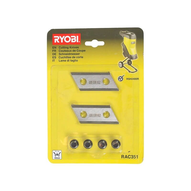 foto del prodotto lame reversibili da 2, 5132002646 per trituratore ryobi