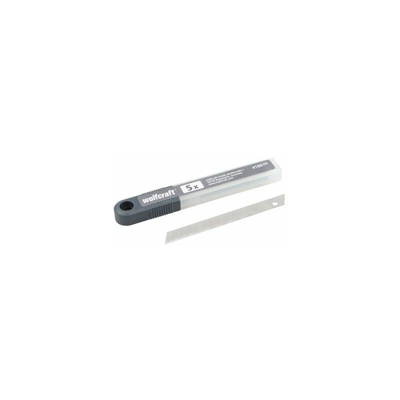 foto del prodotto lame separabili wolfcraft da 9 mm 13 segmenti confezione da 5 4180000 