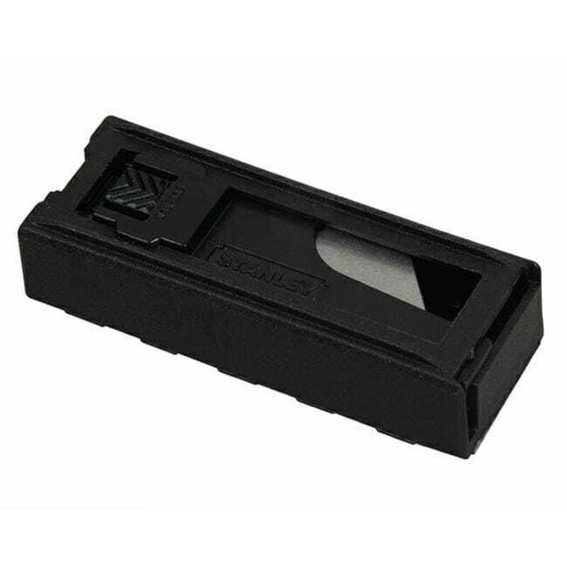 foto del prodotto lame trapezoidali stanley 62mm 1992 100pz. dispenser