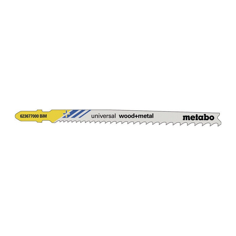 foto del prodotto lames de scie sauteuse universelle bois m tal utile l106mm dent progr. bim gel 