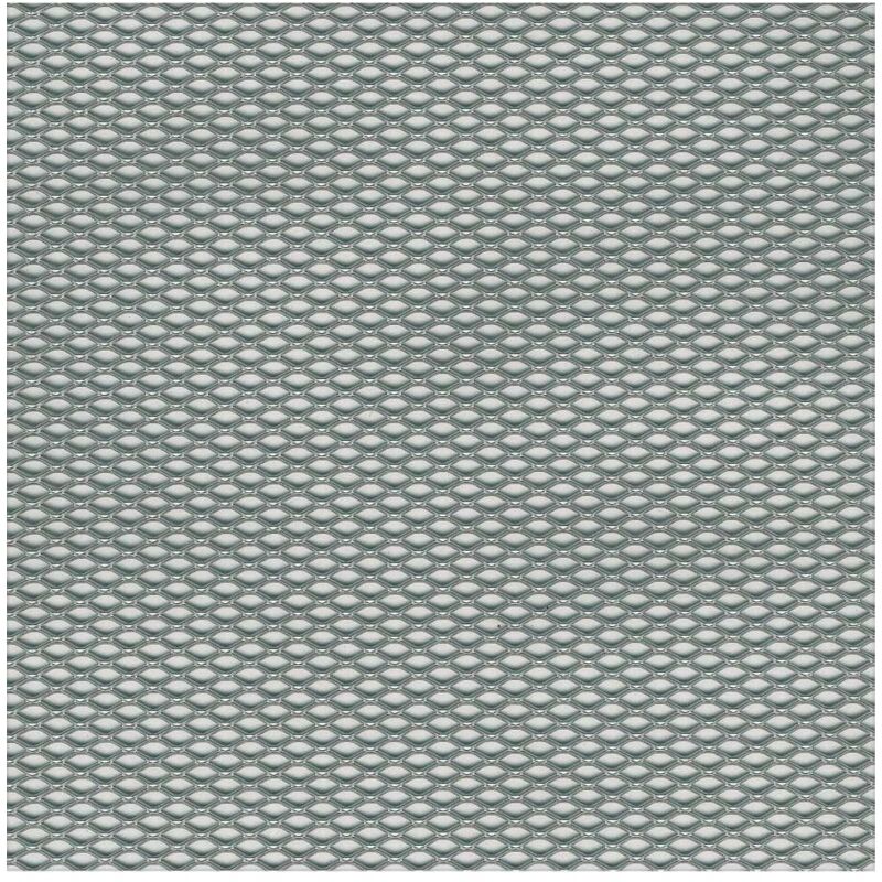 foto del prodotto lamiera stirata 120x1000 alluminio naturale