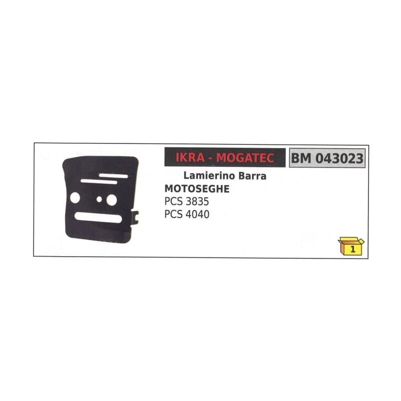 foto del prodotto lamierini barra lato catena ikra per motosega pcs 3835 4040 043023