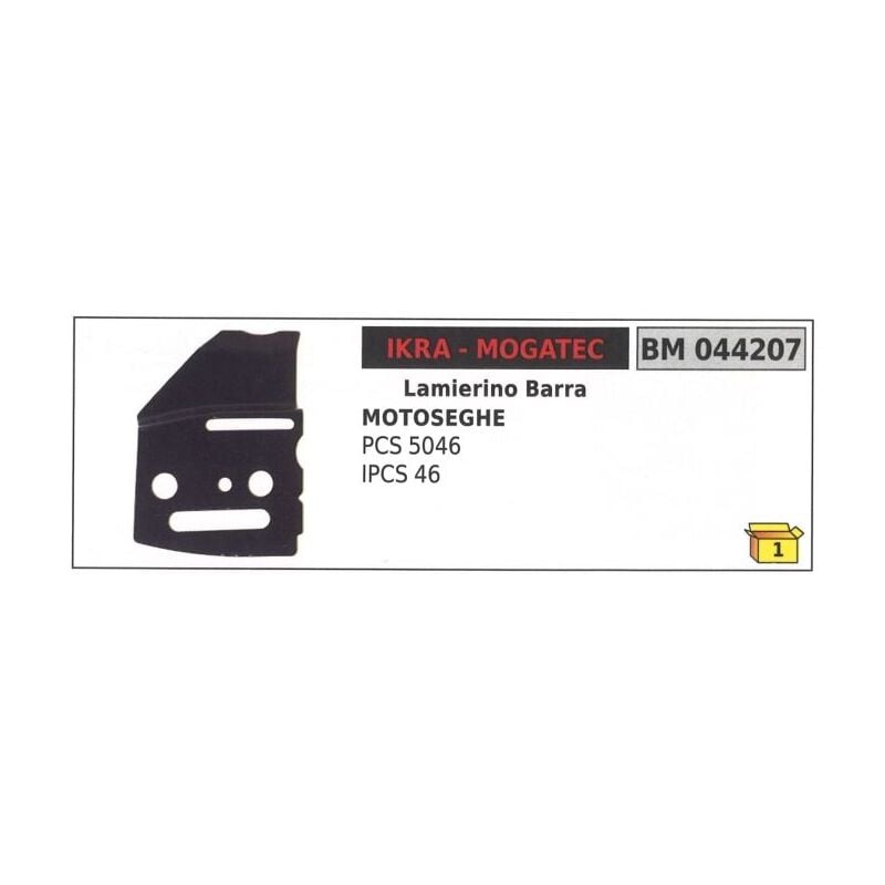 foto del prodotto lamierini barra lato catena ikra per motosega pcs 5046 ipcs 46 044207
