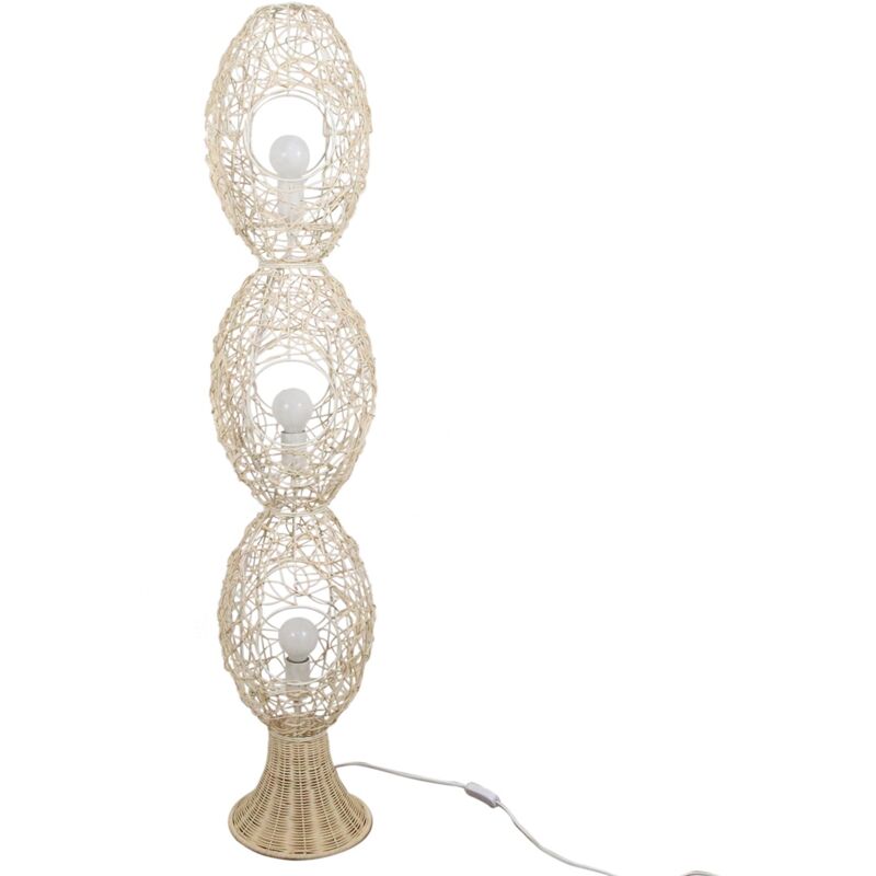 foto del prodotto lamp lampas lampada del piede bianco 122x22x22cm signes grimalt