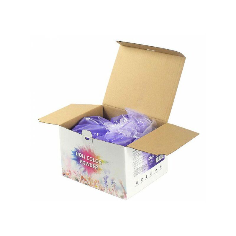 foto del prodotto lampa polvere colorata ohfx holi viola da 5kg per eventi e feste