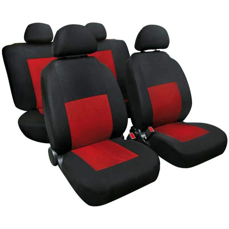 foto del prodotto lampa set fodere coordinate sport rosso nero