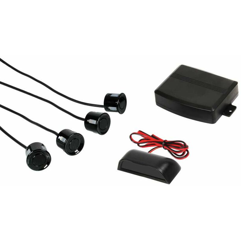 foto del prodotto lampa setay w4, kit 4 sensori parcheggio con display wireless, 12v