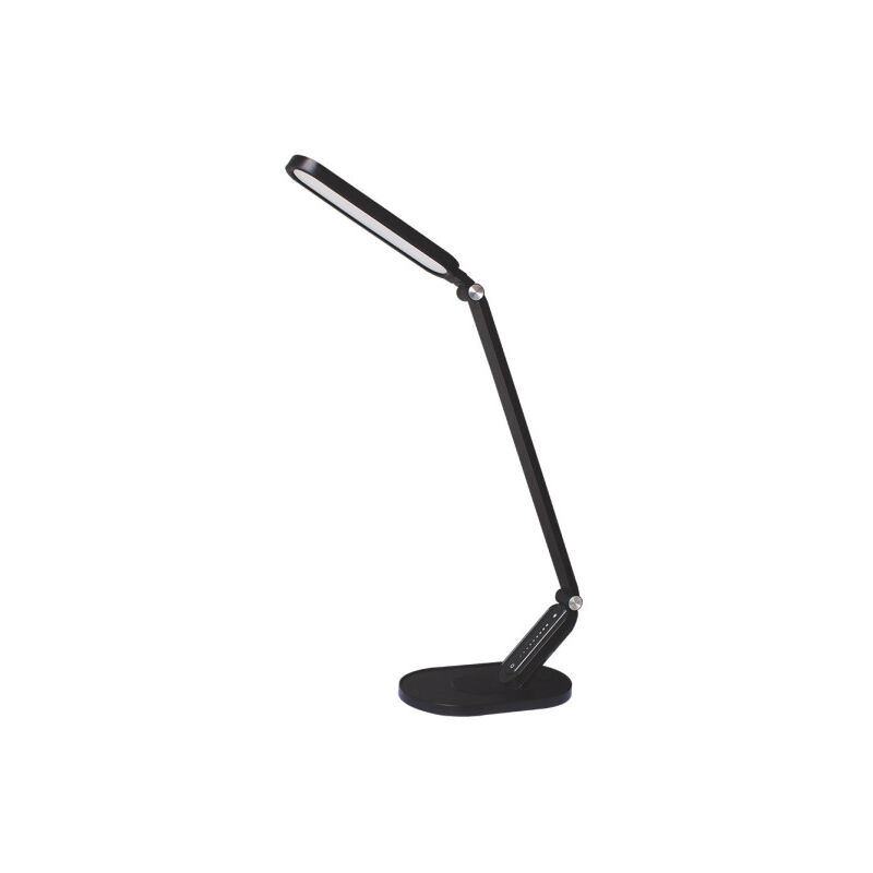 foto del prodotto lampada 10w focus 3000-4500-6000k nero 900lm usb touch, memoria, dimmerabile, 47,3x13,6x21,8cm