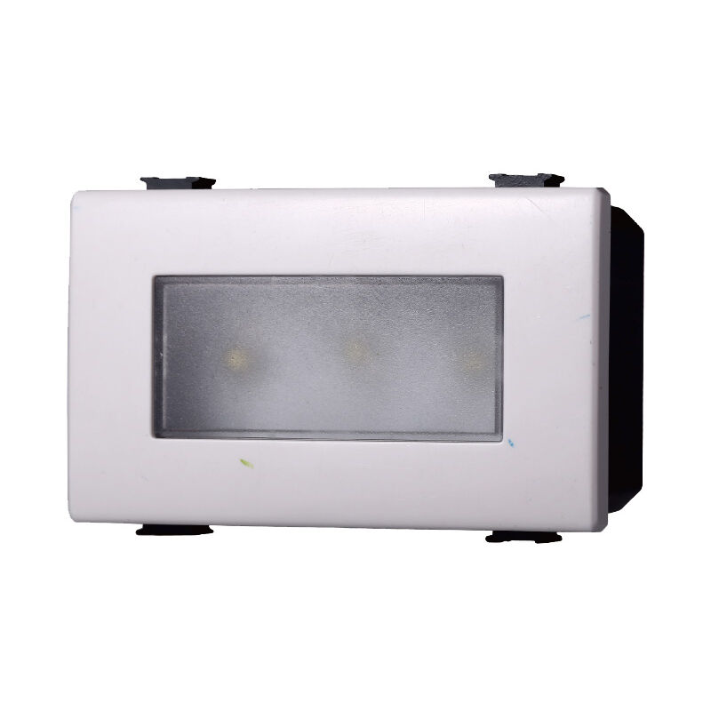 foto del prodotto lampada 3p segnapasso led 220v on off 6000k serie solar compatibile matix