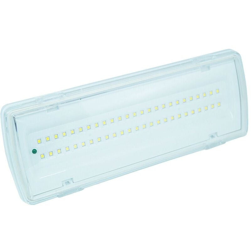 foto del prodotto lampada 4w plafoniera emergenza 50 led intallazione fissa incasso parete 406lm