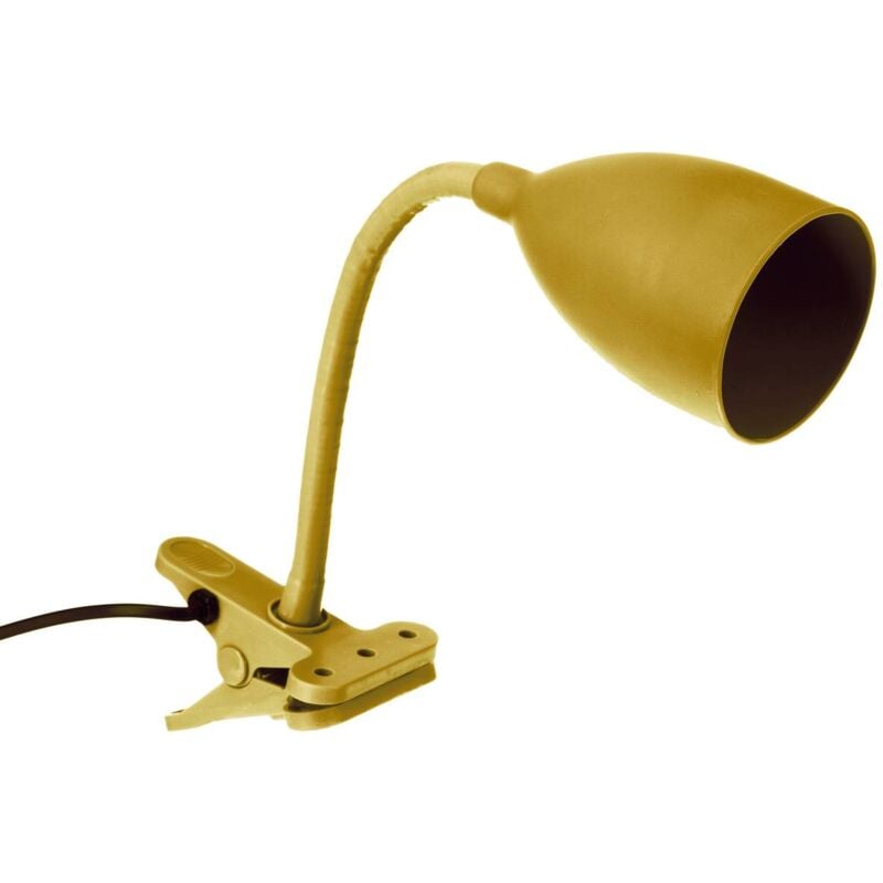 foto del prodotto lampada a clip sily giallo senape h43cm atmosphera cr ateur d int rieur