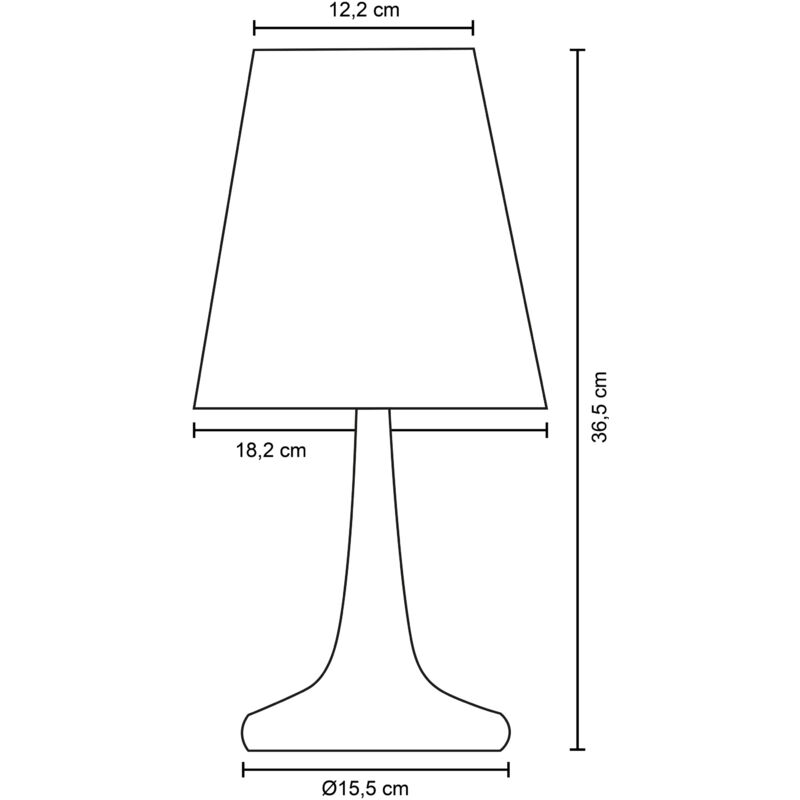 foto del prodotto lampada a da tavolo e14, per camera dei bambini e soggiorno, moderna arancia, latteo 450lm 5w paco home