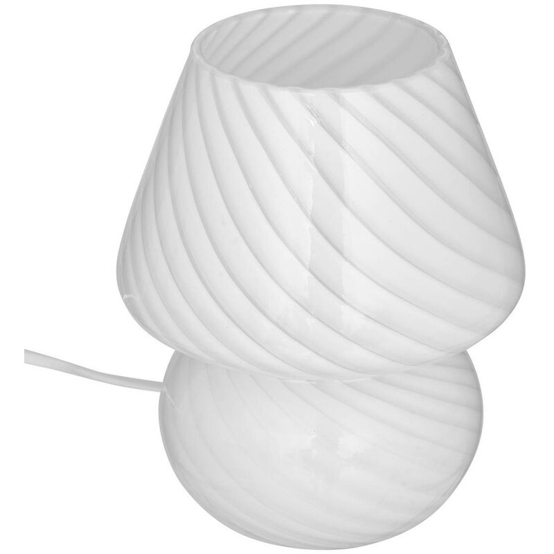 foto del prodotto lampada a fungo cara h18cm bianco atmosphera cr ateur d int rieur