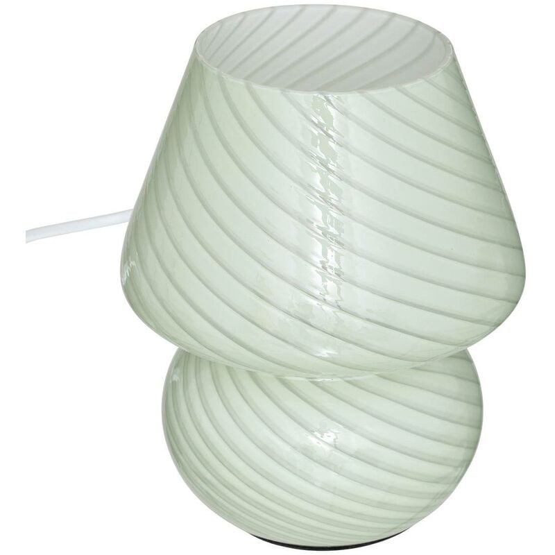 foto del prodotto lampada a fungo cara h18cm verde atmosphera cr ateur d int rieur