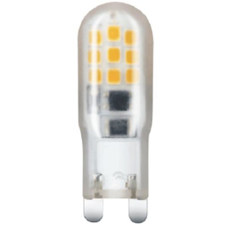 foto del prodotto lampada a led in silicone attacco g9 angolo 270o luce fredda 6500k 4 w 350 lumen 32w 