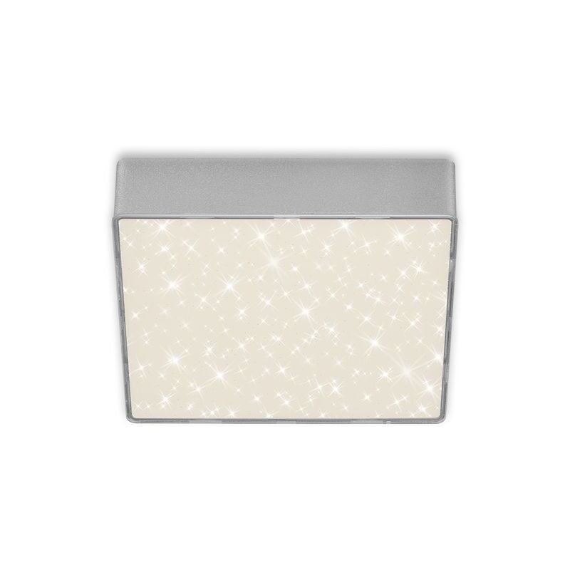 foto del prodotto lampada a led ip20 cielo stellato 11 w metallo argento plastica briloner