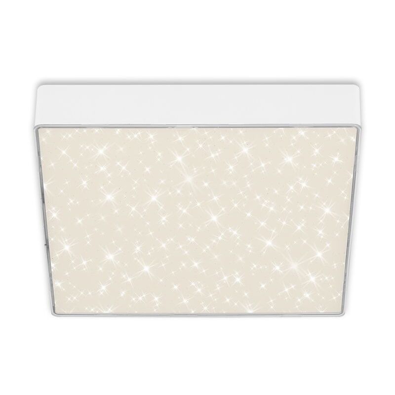 foto del prodotto lampada a led ip20 cielo stellato 16 w bianco metallo plastica briloner