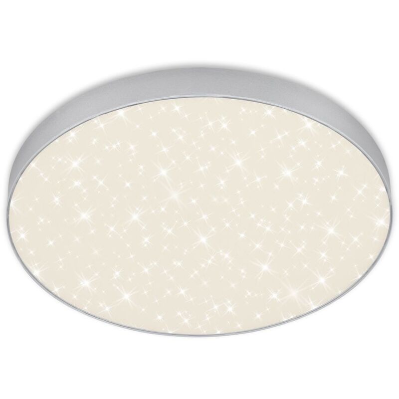 foto del prodotto lampada a led ip20 cielo stellato 24,5 w argento metallo plastica briloner