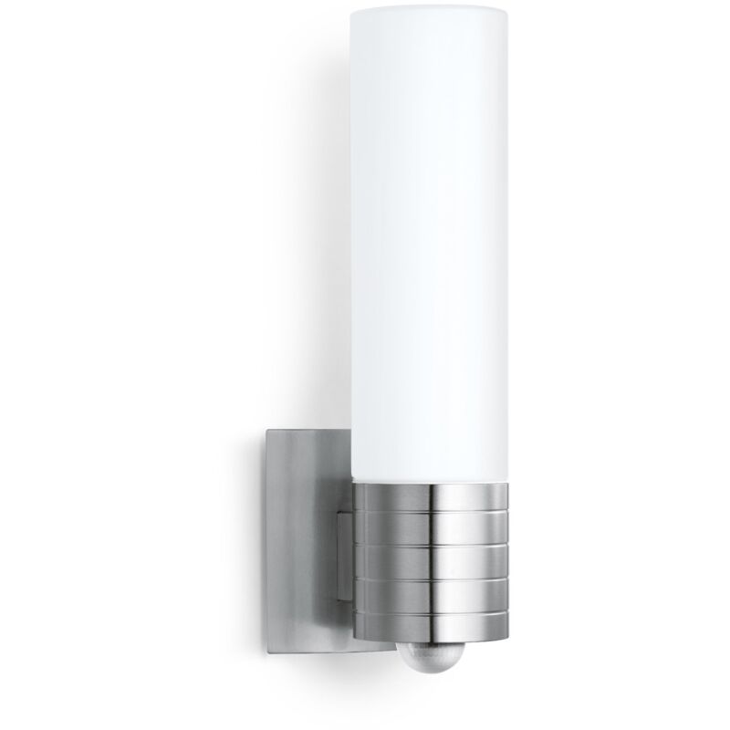 foto del prodotto lampada a led l 260 s luce da parete con sensore di movimento a 240 , portata 12 m, 703 lm, 9,21 w, acciaio inox steinel