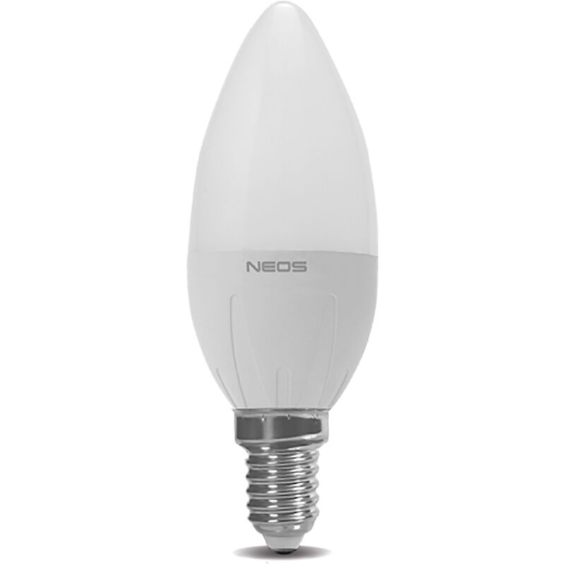 foto del prodotto lampada a led oliva fredd.6500k 8 w 60w e14 806 lm