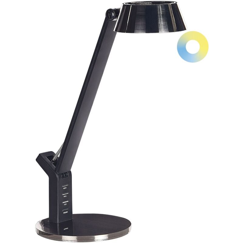 foto del prodotto lampada a led ottone con piastra metallica con supporto usb 40 cm chamaeleon