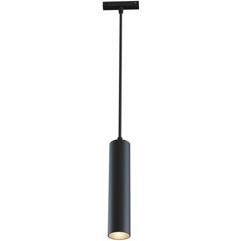 foto del prodotto lampada a led per sistema illuminazione binario 12w 3000k in alluminio points nero