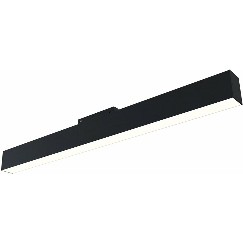 foto del prodotto lampada a led per sistema illuminazione binario 20w 4000k in alluminio basis nero
