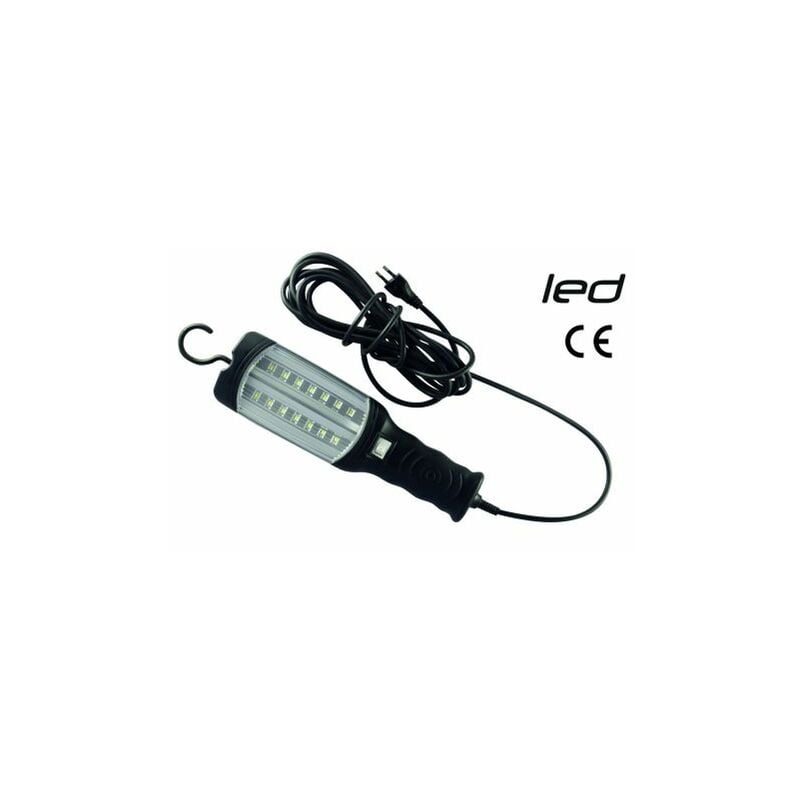 foto del prodotto lampada a led portatile con interruttore per officina da auto 14 led 8w 36221 