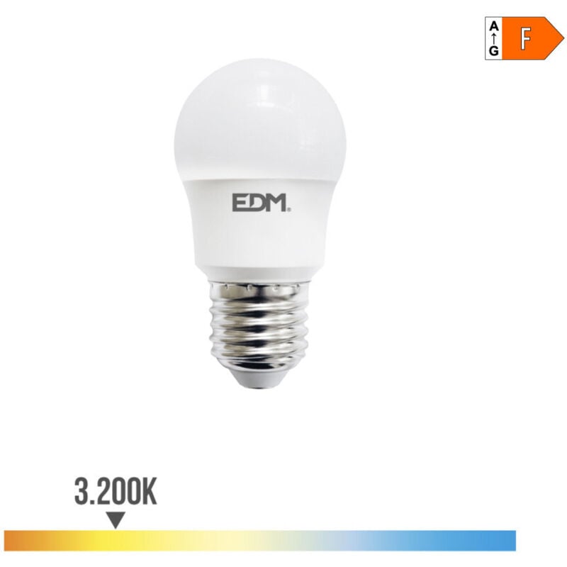 foto del prodotto lampada a led sferica e27 8 8,5w 8 880lm 3000 3000kfralatn luce calda4 4,5x8,6cm