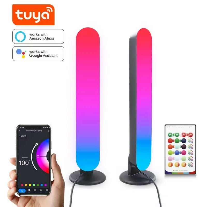 foto del prodotto lampada a led smart wifi e bluetooth luce ambiente 2 tuya
