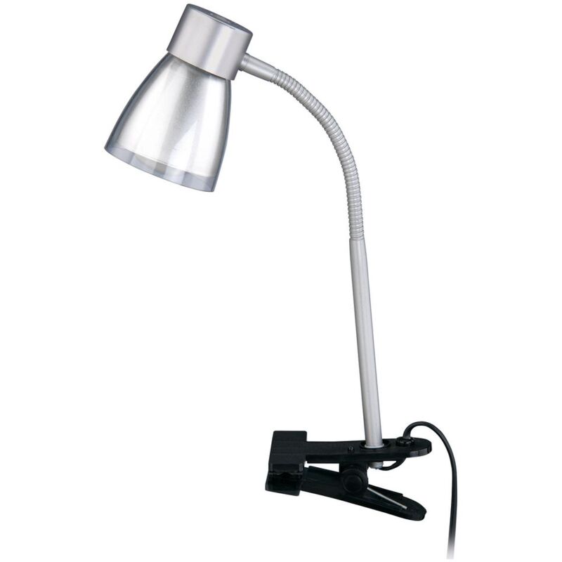 foto del prodotto lampada a morsetto, 8 cm, max. 40 w, titanio briloner leuchten