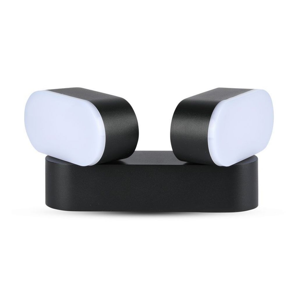 foto del prodotto lampada a parete a led da 12 w modable blach body 3000k