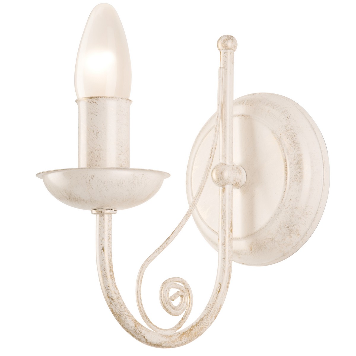 foto del prodotto lampada a parete donato, bianco, acciaio, 20x20x19 cm, epikasa