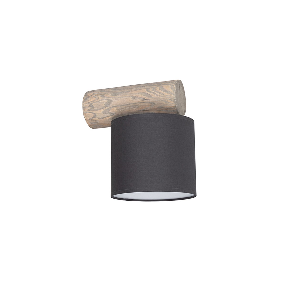foto del prodotto lampada a parete drin, marrone, legno, 25x25x25 cm, epikasa