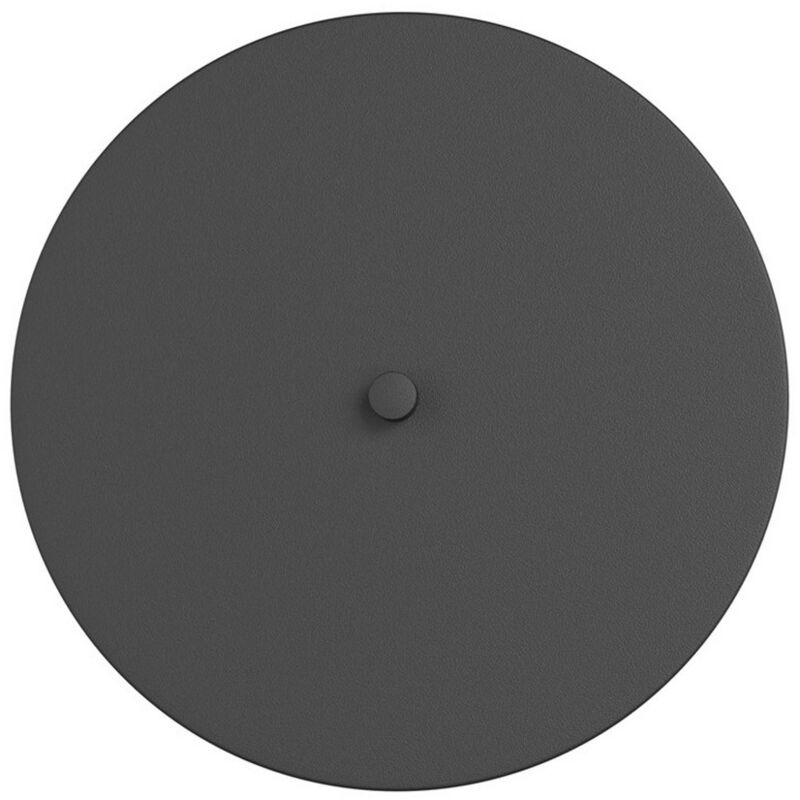 foto del prodotto lampada a parete nemos, metallo, nero, 20x20x11 cm