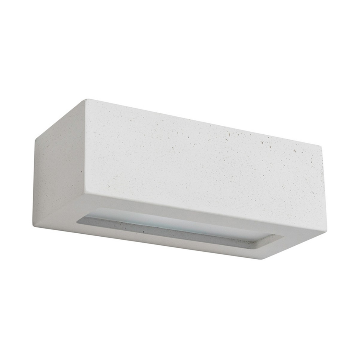 foto del prodotto lampada a parete segre, bianco, cemento, 13,5x31x10,5 cm, epikasa