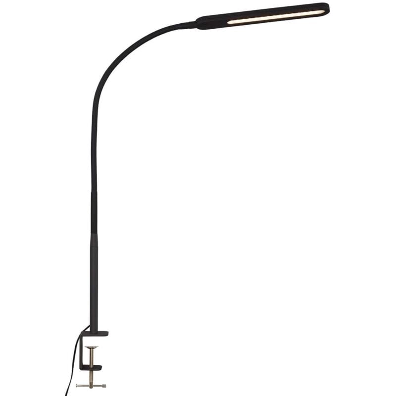 foto del prodotto lampada a pinza a led, lampada a pinza con funzione touch, girevole e orientabile, dimmerabile a passi, regolazione della temperatura del colore,