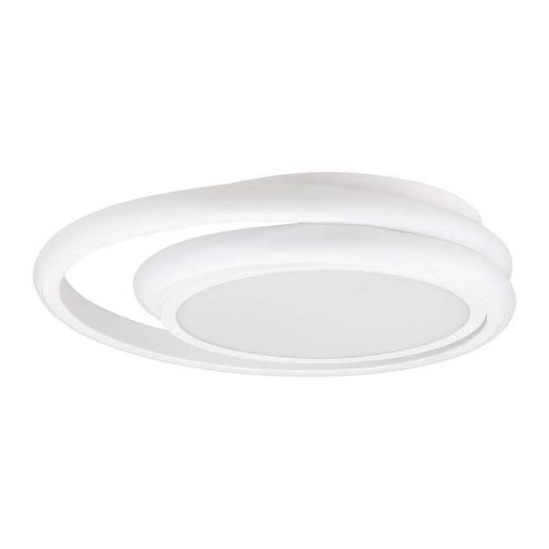 foto del prodotto lampada a plafone led v tac doppio cerchio 38w 4000k bianco vt 7761 6921