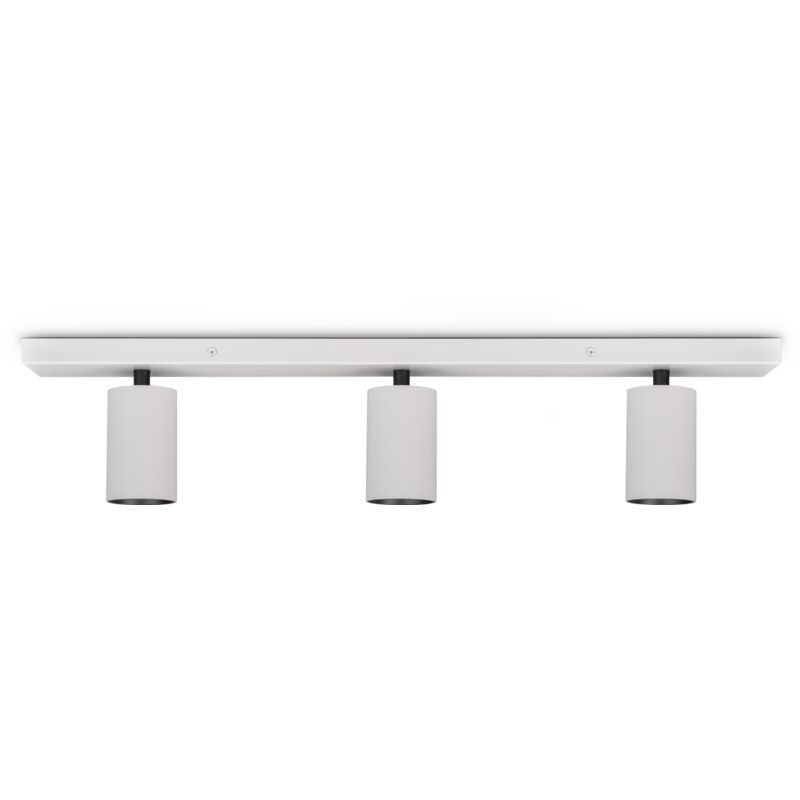 foto del prodotto lampada a plafone soggiorno parete spot orientabili moderna cucina camera da letto bianco nero, tipo 1 3x gu10 paco home