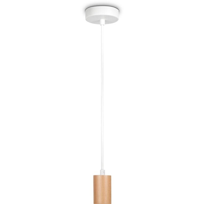 foto del prodotto lampada a plafone soggiorno sala da pranzo sospensione tavolo moderna lampada a sospensione 1er, bianco natura paco home